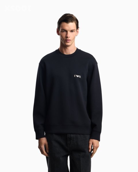 ASV jersey sweatshirt with super-embossed EA embroidery