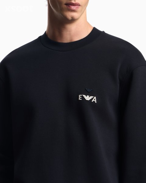 ASV jersey sweatshirt with super-embossed EA embroidery