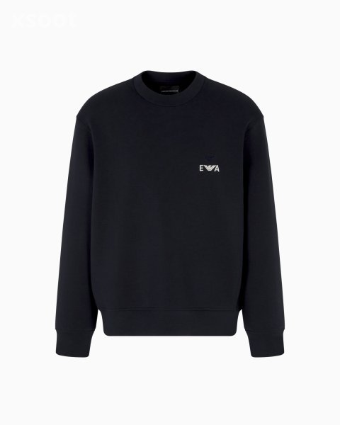 ASV jersey sweatshirt with super-embossed EA embroidery