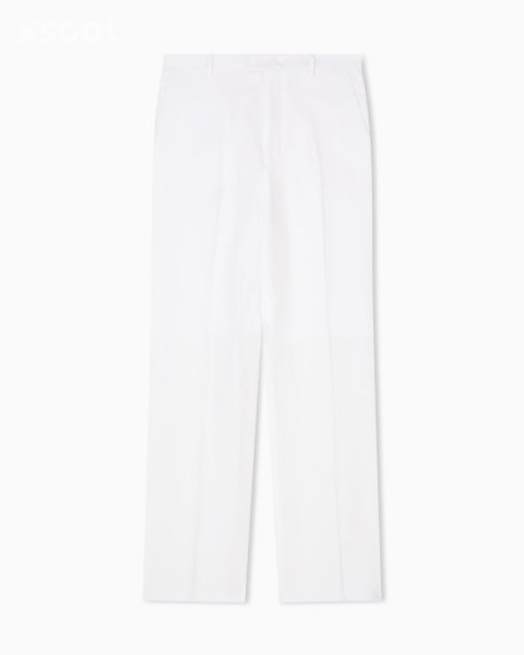 Pure linen trousers