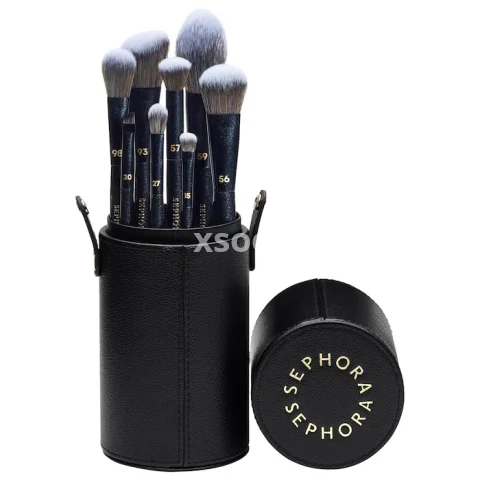 8-Piece Pro Face and Eye Brush Set