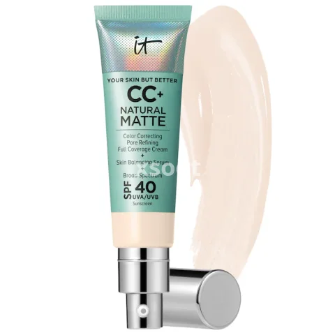 CC+ Cream Natural Matte Foundation with SPF 40