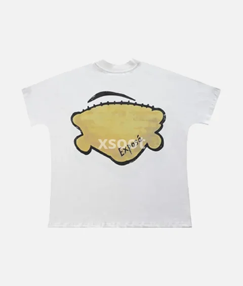 Billionaire Studios Casual Loose Tee Off White