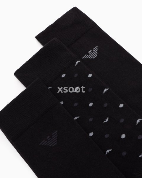 Three-pack of all-over eagle socks