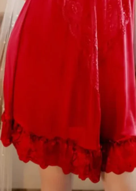 Sajiero Babydoll - Amoura Mist Red