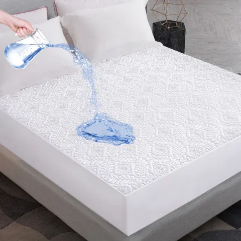 Waterproof Mattress Protector Quilted Mattress Cover Breathable Mattress Protector Deep Pocket