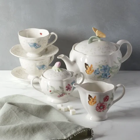 Butterfly Meadow 7 Piece Teapot Set