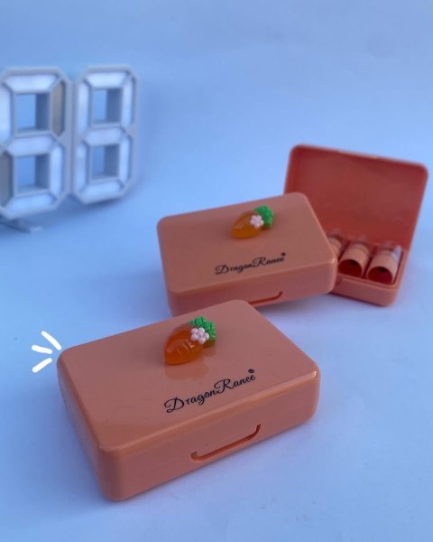 5 Pcs Dragon Ranee Carrot Mini Lipstick Set | Long Lasting Makeup Waterproof Lipstick (Random Color)