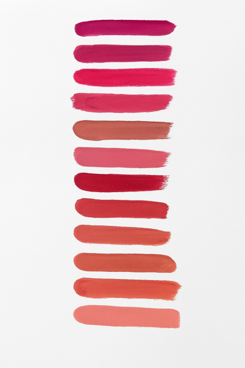 Casual Use Creamy Lipstick – Bold & Smooth Shades of Red | Long-Lasting, Moisturizing & Easy Glide Formula for Daily Wear - Pack Of 12