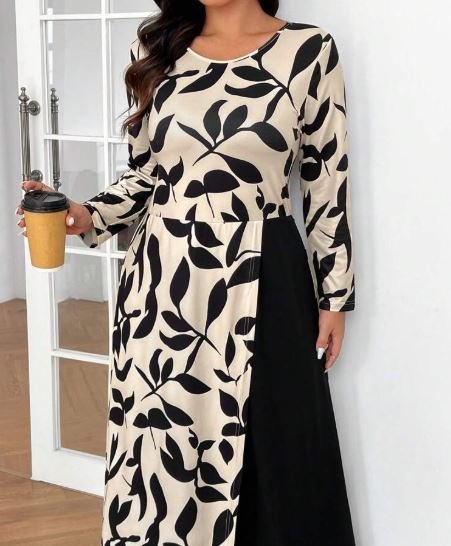 SHEIN Plus Size Elegant Minimalist 2 In 1 Jumpsuit