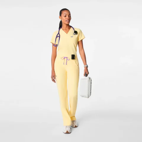 FIGS Womens Rafaela Cargo Jogger ScrubJumpsuit