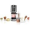 Ninja NC301 CREAMi Ice Cream Maker, for Gelato, Mix-ins, Milkshakes, Sorbet, Smoothie Bowls & More, 7 One-Touch Programs, with (2) Pint Containers & Lids, Compact Size, Perfect for Kids, Silver