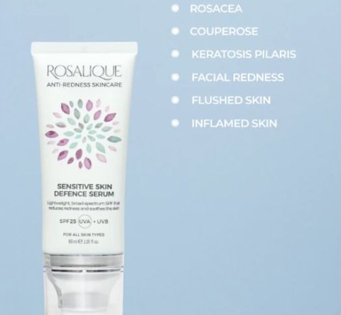 Rosalique Sensitive Skin Defence Serum SPF25