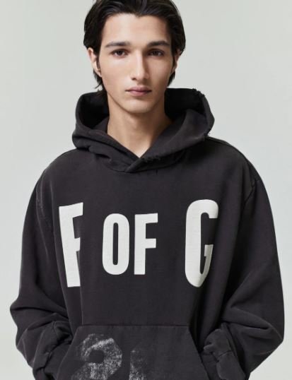 F Of G Classic Half Raglan Hoodie W/ Pocket