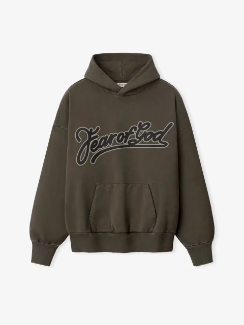 Fear Of God Classic Pocket Hoodie - hoodie with extra long sleeves for cozy wear