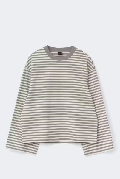 Dame Gina Tricot Stripe long sleeve tee