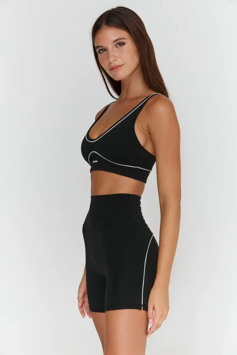 Astoria Airvíve Staple Sports Bra - Black/Cream