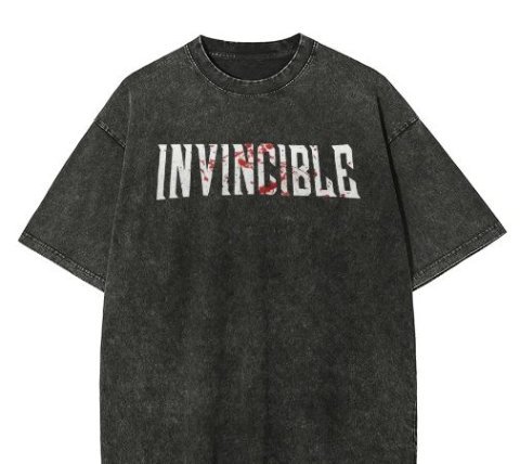 Vintage Oversized T-Shirt Invincible