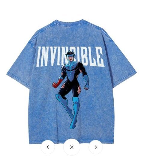 Vintage Oversized T-Shirt Invincible
