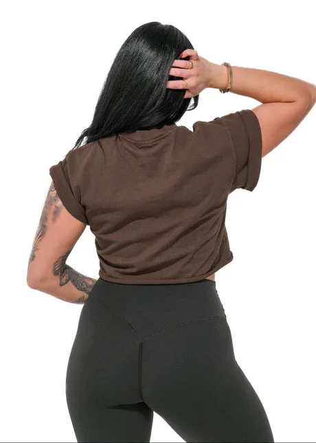 CROPPED NEW YORK GRAPHIC TEE