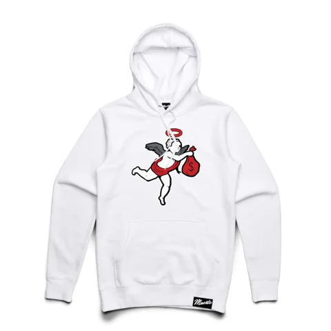 J11 Chenille Patch Angel Hoodie - HW