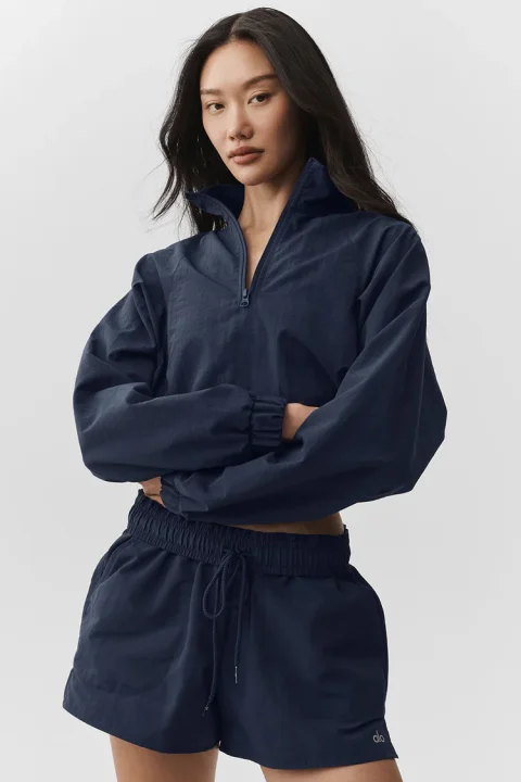 Cropped 1/4 Zip Alumni Pullover