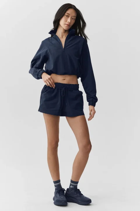 Cropped 1/4 Zip Alumni Pullover