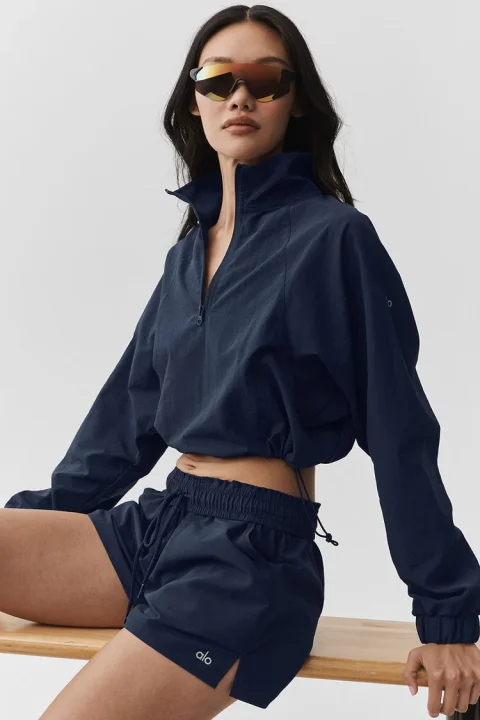 Cropped 1/4 Zip Alumni Pullover