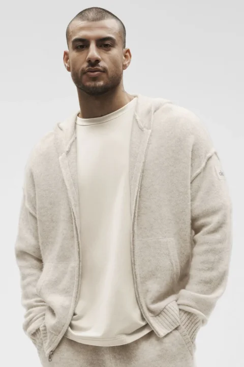 Wool Cashmere New Class Full Zip Hoodie