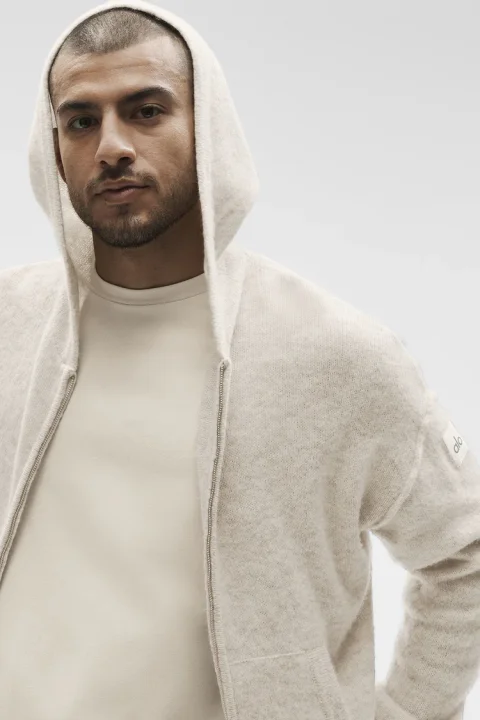 Wool Cashmere New Class Full Zip Hoodie