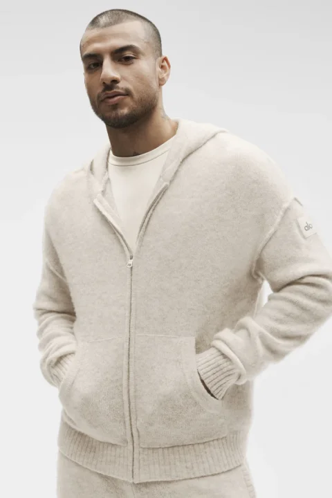 Wool Cashmere New Class Full Zip Hoodie