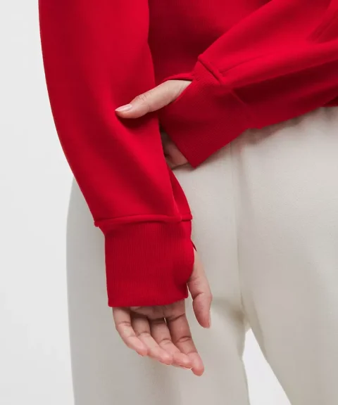 Lunar New Year Scuba Oversized Full-Zip Hoodie