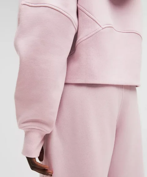Scuba Oversized Half-Zip Hoodie