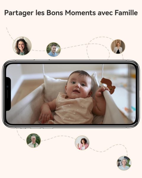 Imou 2K(3MP) WiFi Surveillance Camera Indoor 360° Smart Camera with Human Detection AI Tracking Two-Way Audio Siren Alexa Compatible for Baby/Pets