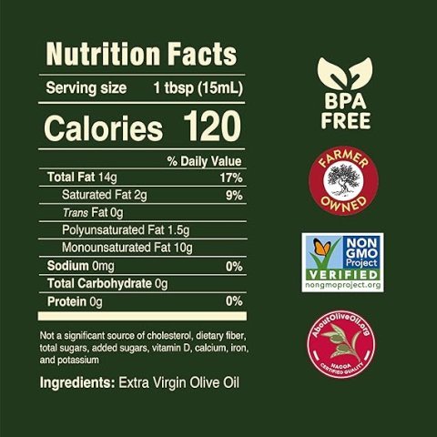 Extra Virgin Olive Oil Pompeian Smooth - 68 Fl Oz - First Cold Pressed Olive Oil for Cooking - Smooth Taste for Sauteing, Stir-Frying, and Baking