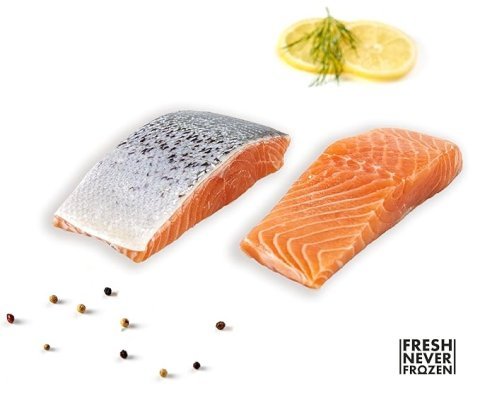 MOWI Atlantic Salmon 12oz, 2 Portions, Fresh Never Frozen