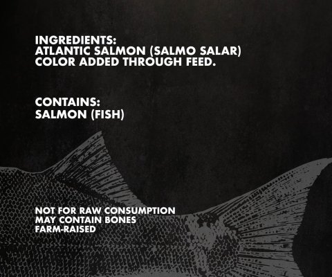 MOWI Atlantic Salmon 12oz, 2 Portions, Fresh Never Frozen