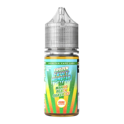 Mango Peach Guava Ice Frozen Fruit Monster Salt Vape Juice