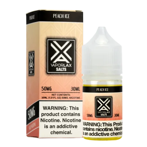 Peach Ice Vaporlax Salt