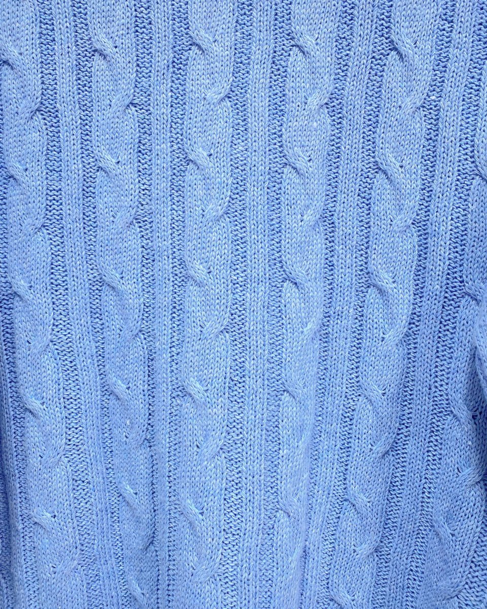 Knit Blue Sweater (3X)