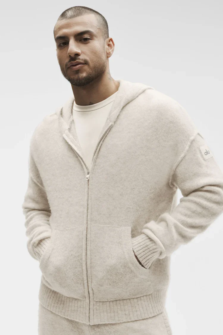 Wool Cashmere New Class Full Zip Hoodie