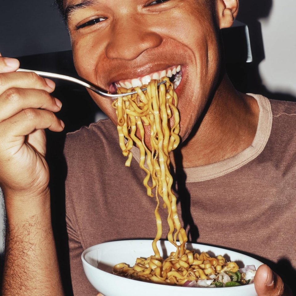 Momofuku Soy and Scallion Ramen Noodles by David Chang, 4 Pack of Restaurant Quality Air-Dried Instant Noodles Now with More Sauce & 10g of Protein