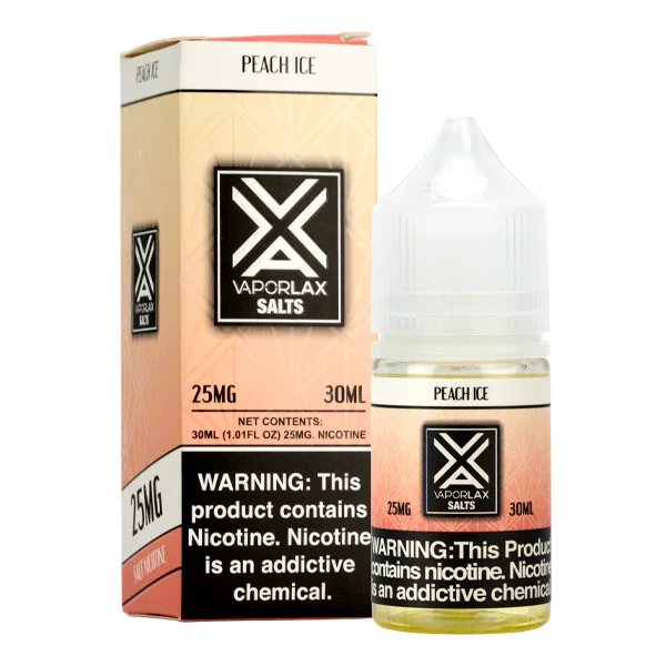 Peach Ice Vaporlax Salt