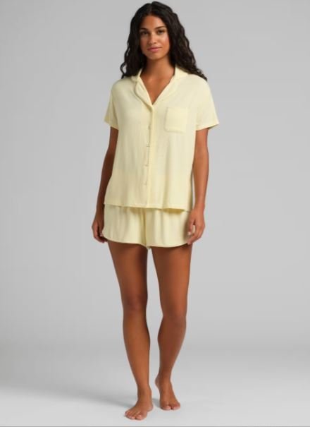 Slinky Rib Short Sleeve PJ Set
