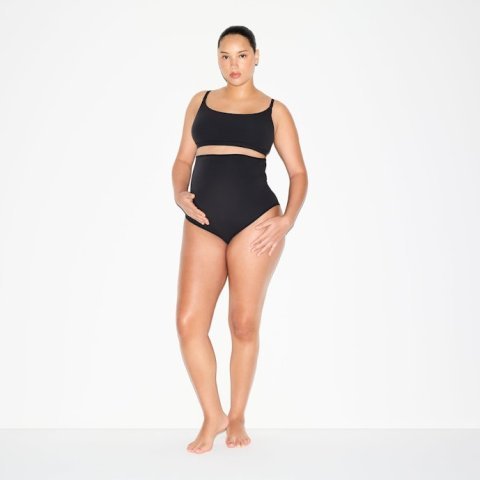High-Waisted Brief 5-Pack in Onyx | Soft Full-Coverage Underwear Set