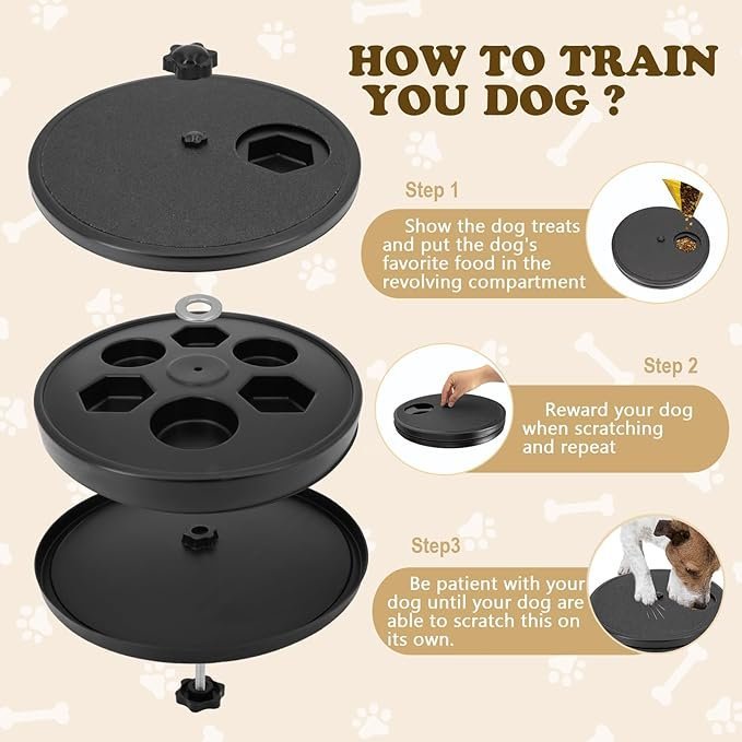 Dog Nail Scratch Board | Stress-Free Interactive Grooming File