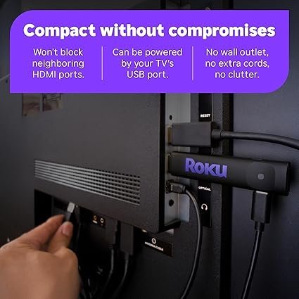 Buy Roku Streaming Stick HD Online | HD Streaming Device with Roku Voice Remote & Free Live TV
