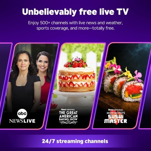 Buy Roku Streaming Stick HD Online | HD Streaming Device with Roku Voice Remote & Free Live TV
