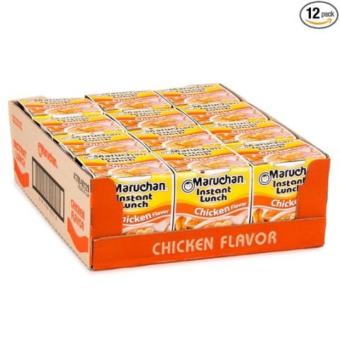 Buy Maruchan Instant Lunch Chicken Flavor Ramen Noodles Online | Japanese-Style Instant Noodle Soup 12 Pack