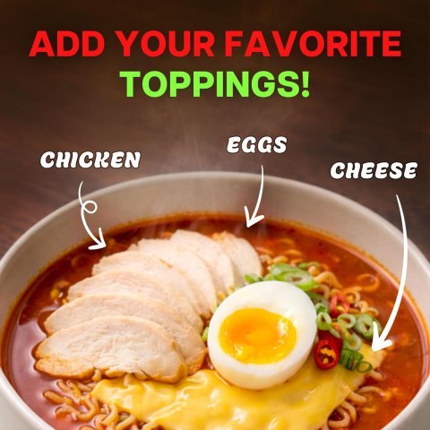 Buy Nongshim Gourmet Hot & Spicy Instant Ramen Bowl Online | Premium Microwavable Noodle Soup 3.03 oz 12 Pack